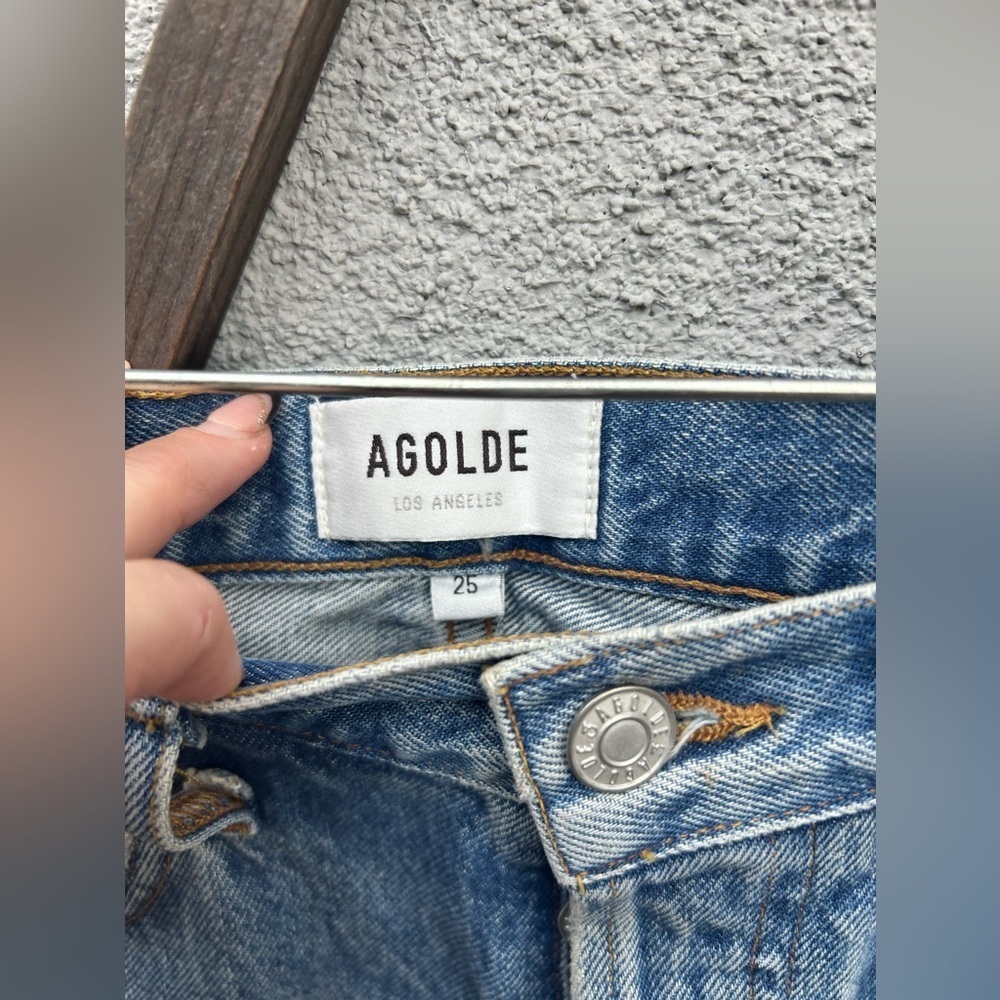 Agolde Pieced 90's Pinch Waist Jeans in Navigate/Detox - Picture 6 of 10